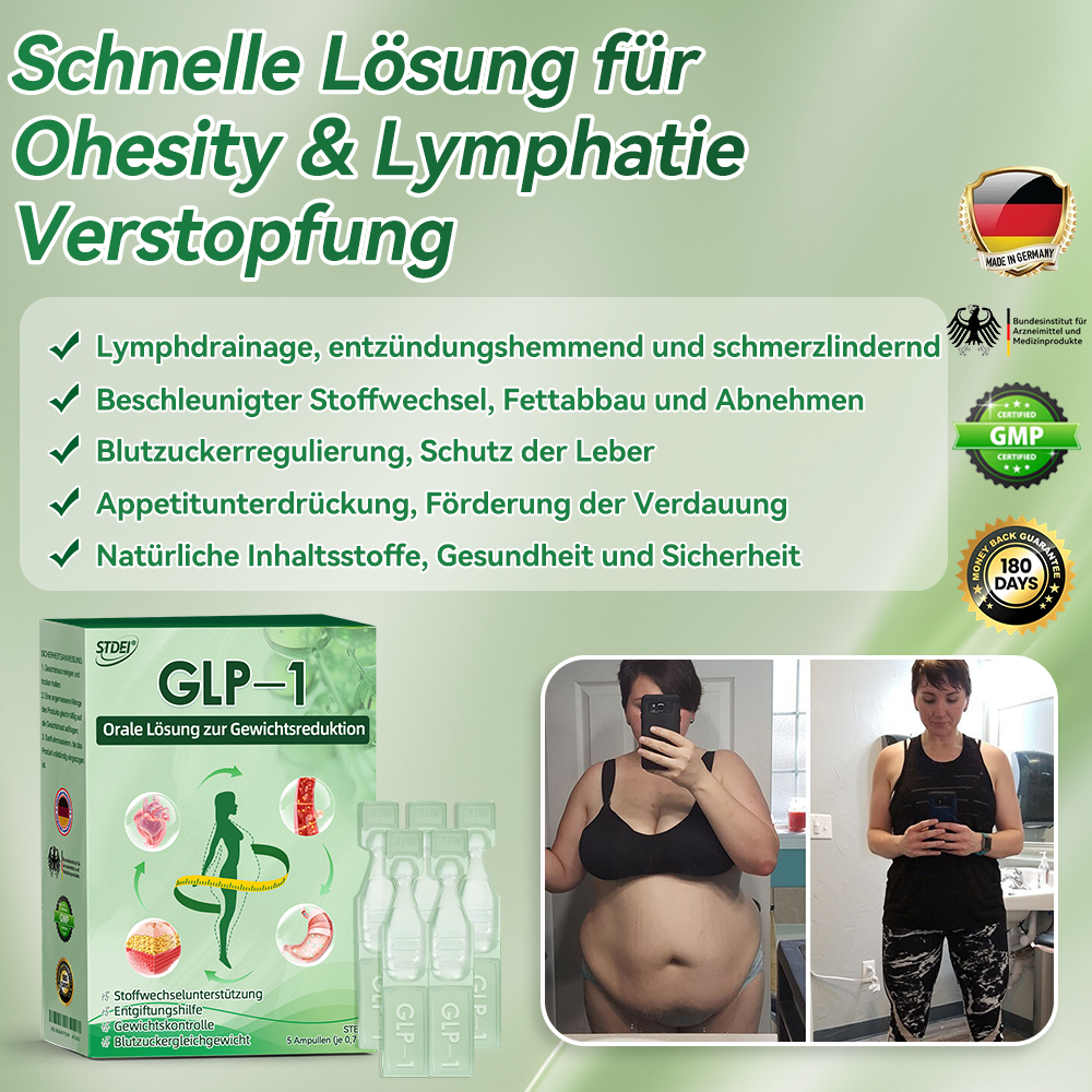 🔥 Letzter Platz verfügbar! ⚡ Sichern Sie sich jetzt 30 % Rabatt – nur für kurze Zeit! STDEI® GLP-1 Orale Lösung zur Gewichtsreduktion