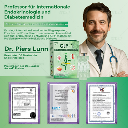 🔥 Letzter Platz verfügbar! ⚡ Sichern Sie sich jetzt 30 % Rabatt – nur für kurze Zeit! STDEI® GLP-1 Orale Lösung zur Gewichtsreduktion